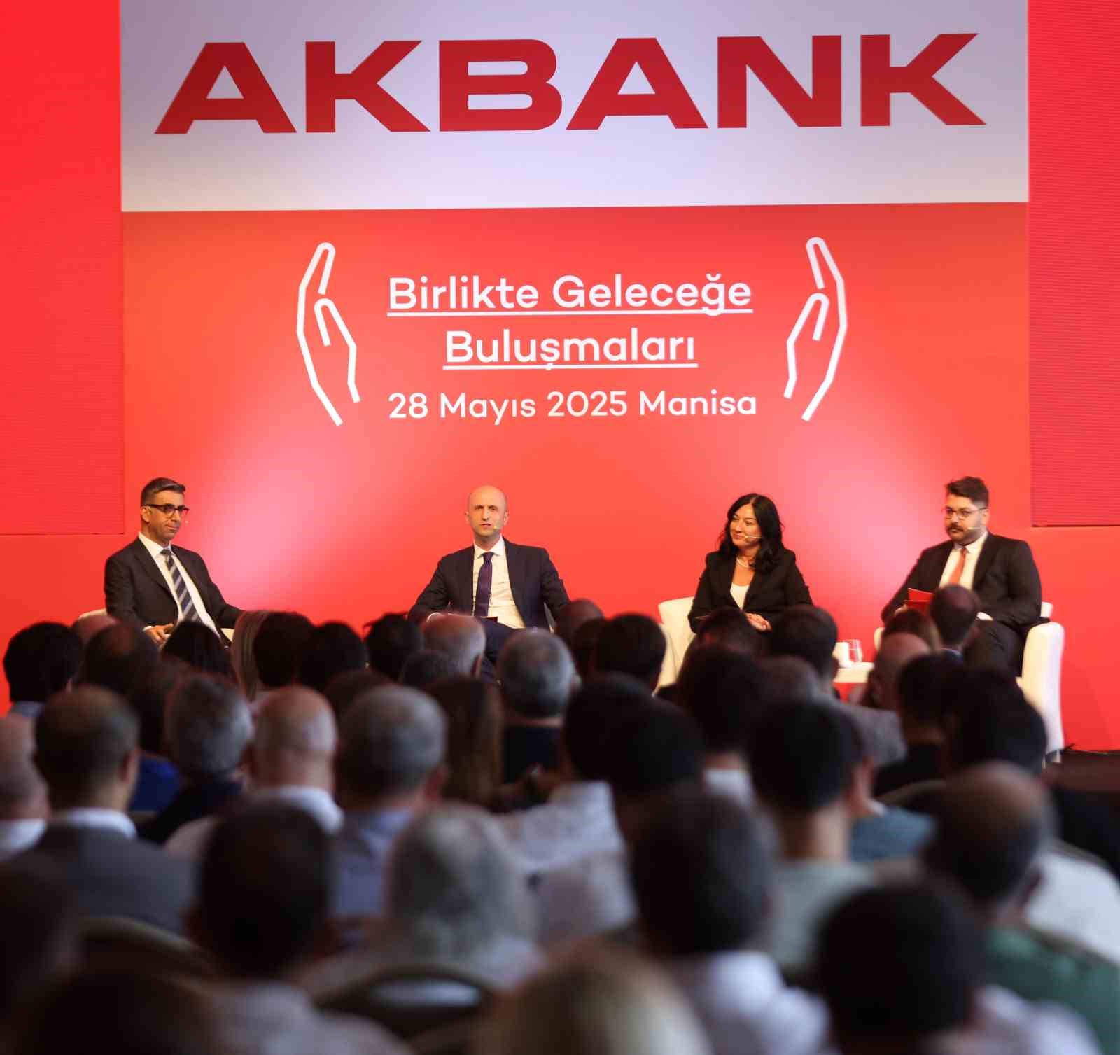 Akbank’tan Manisa’da iş dünyasına güçlü destek mesajı