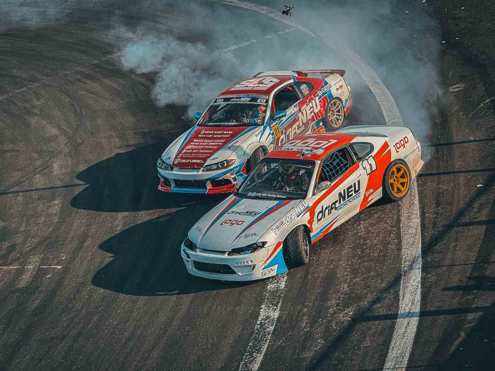 Kıbrıs&rsquo;ı drift heyecanı sardı
