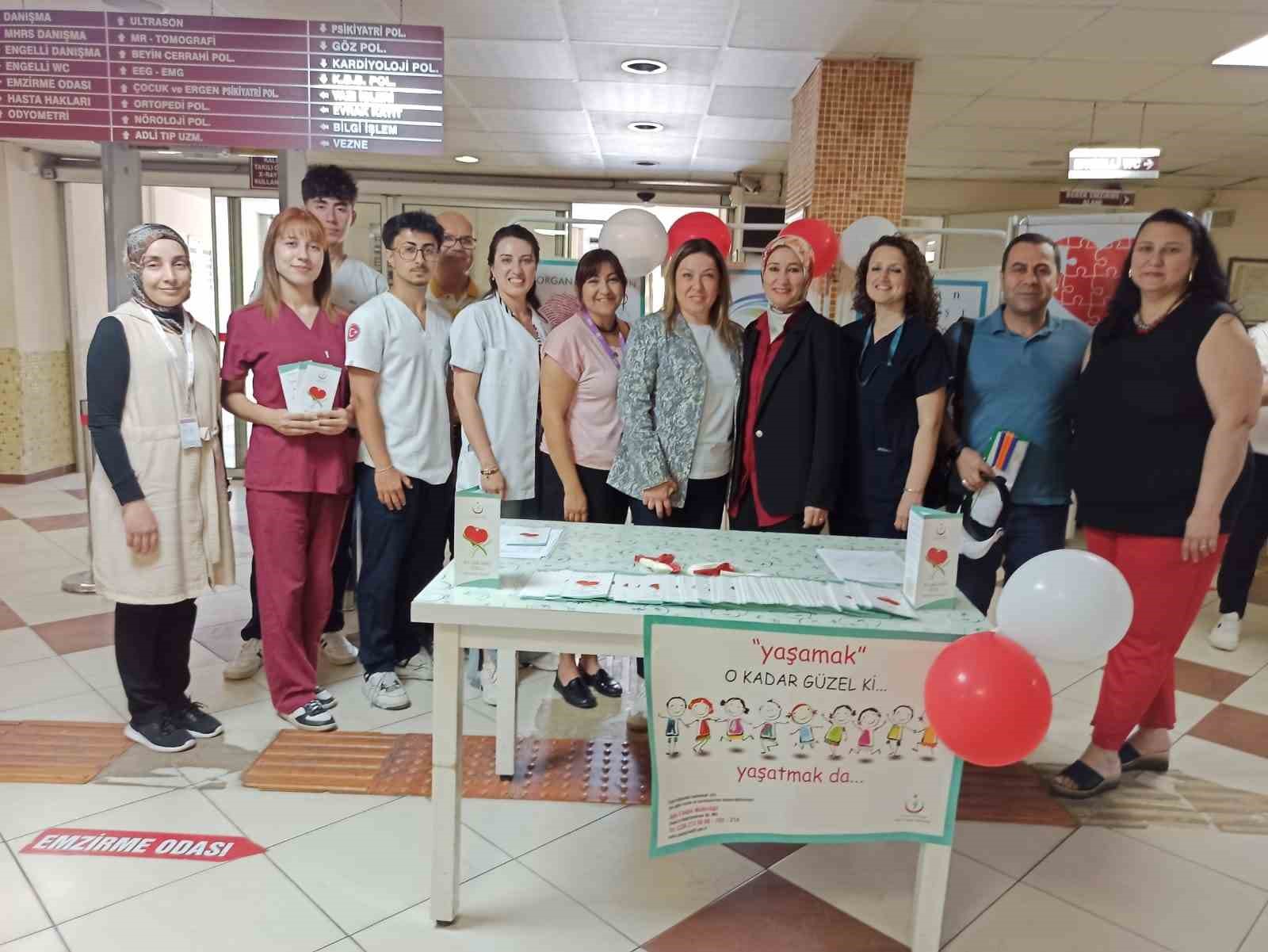 Aydın Devlet Hastanesi’nde organ bağışına yoğun ilgi