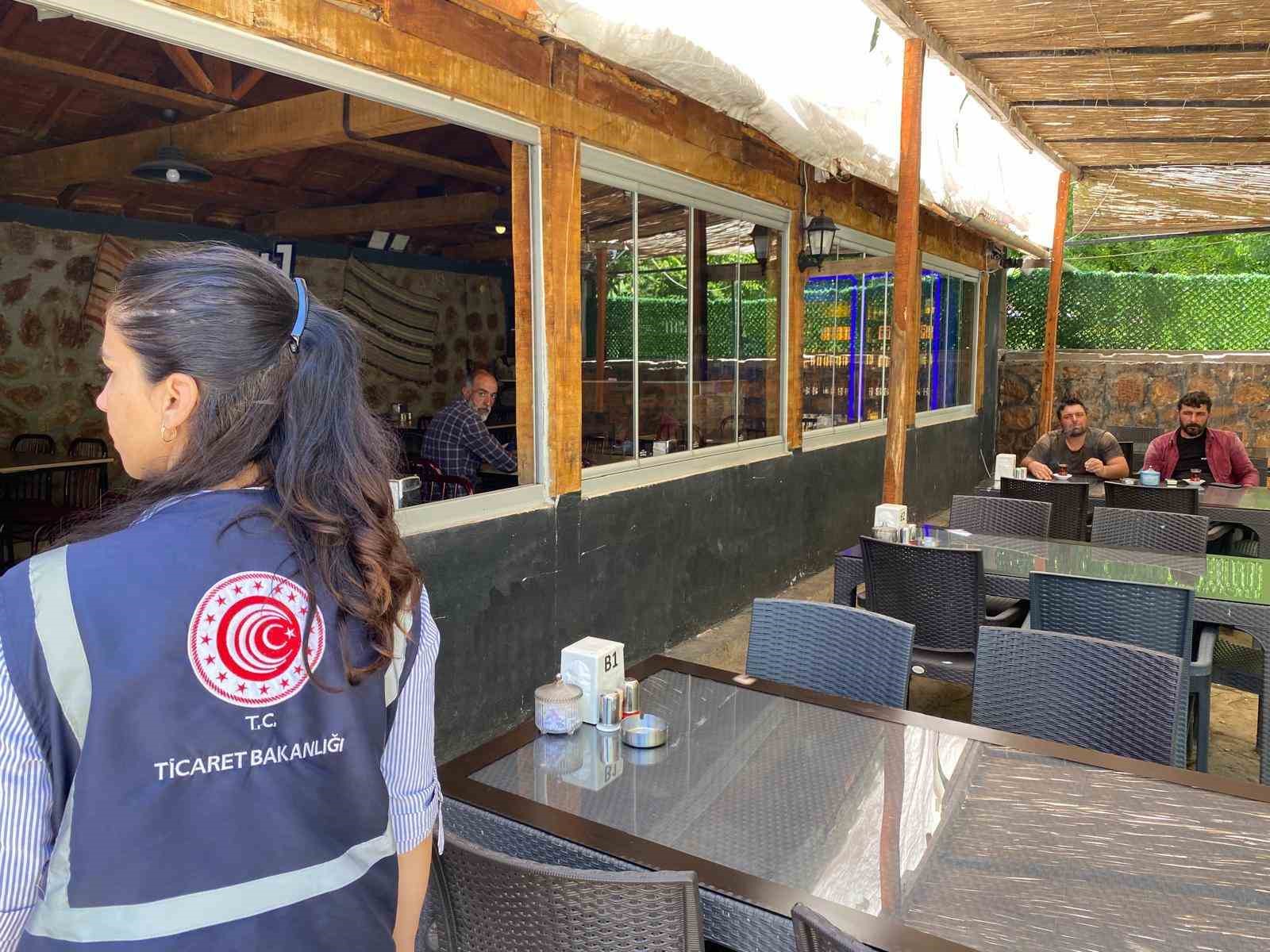 Ovacık’ta esnafa fiyat denetimi