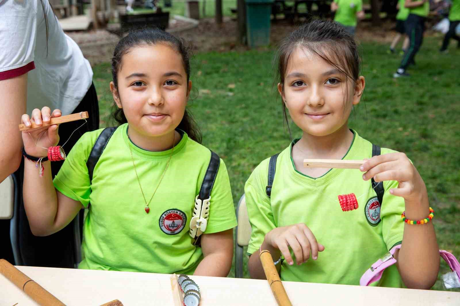 Büyükşehir’den çocuklara uygulamalı çevre eğitimi

