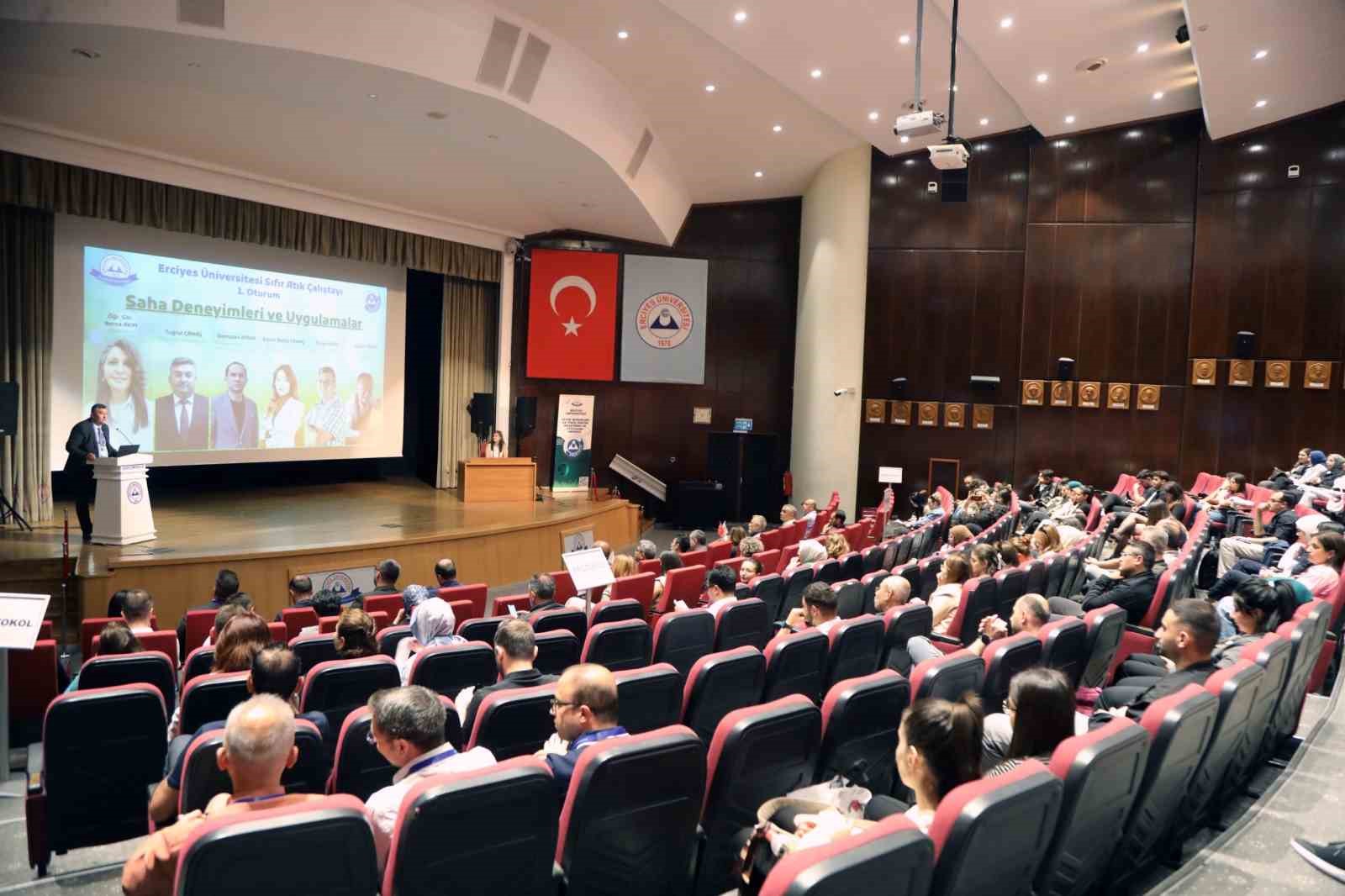 ERÜ’de "Sıfır Atık Çalıştayı"
