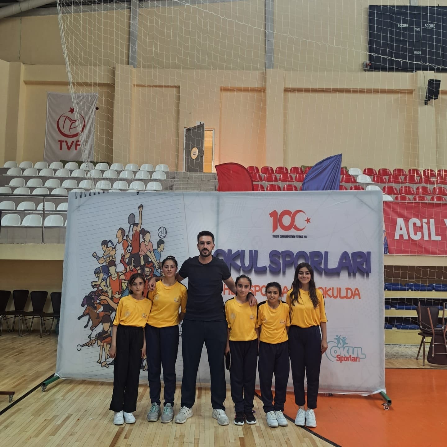 Horasan masa tenisinde Türkiye’de ilk onda