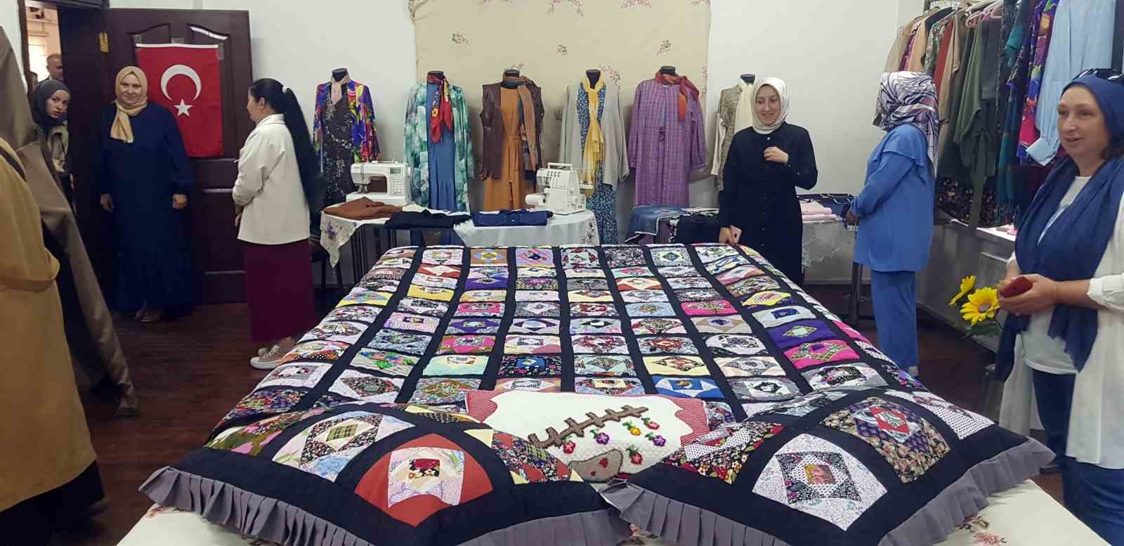 Taraklı Halk Eğitim Merkezi yıl sonu sergisi a&ccedil;ıldı
