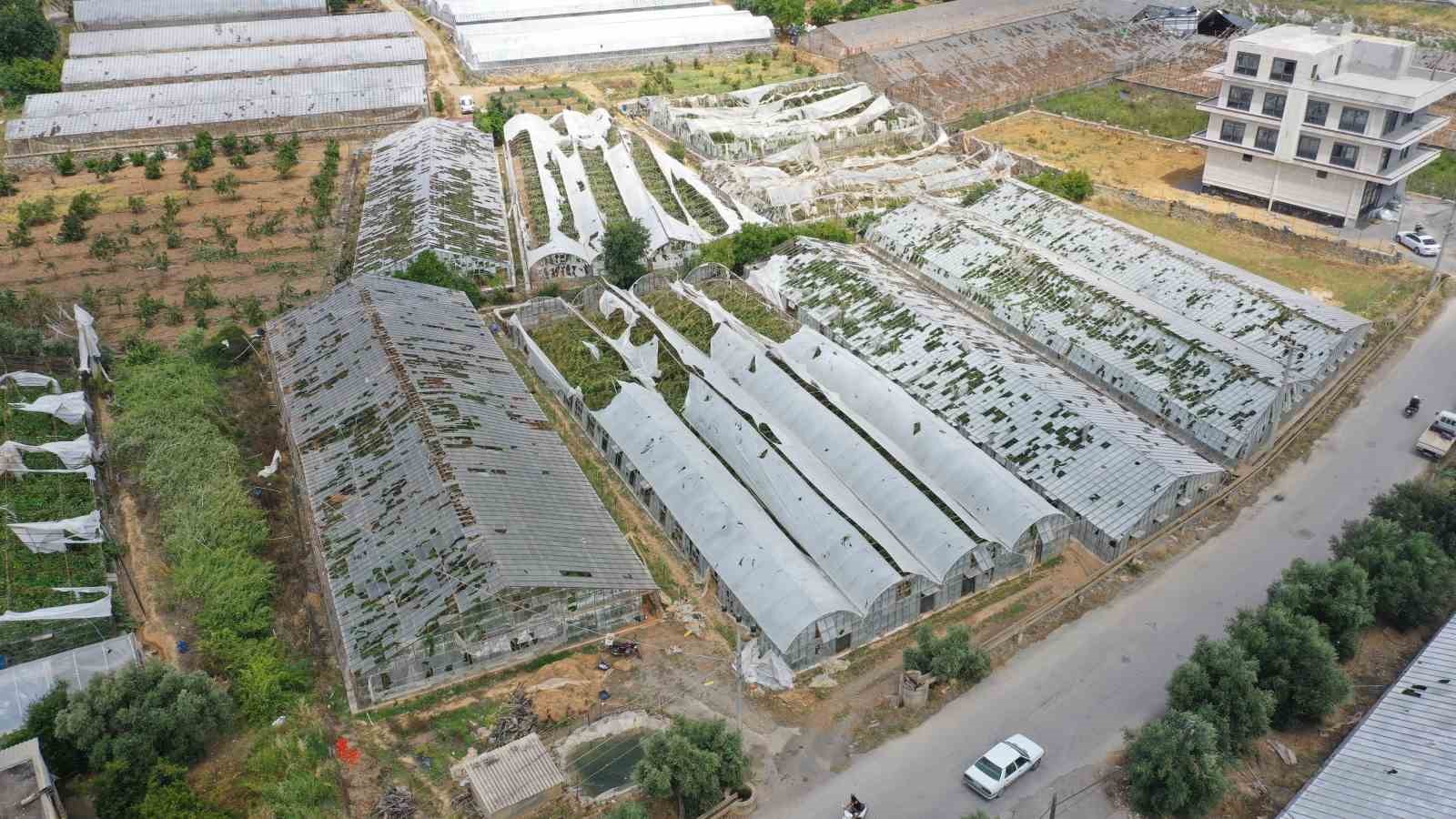 Antalya’da hortum felaketinin boyutu gündüz ortaya çıktı