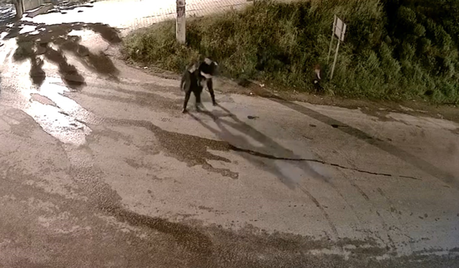 Silahlı saldırı olayının görüntüleri ortaya çıktı
