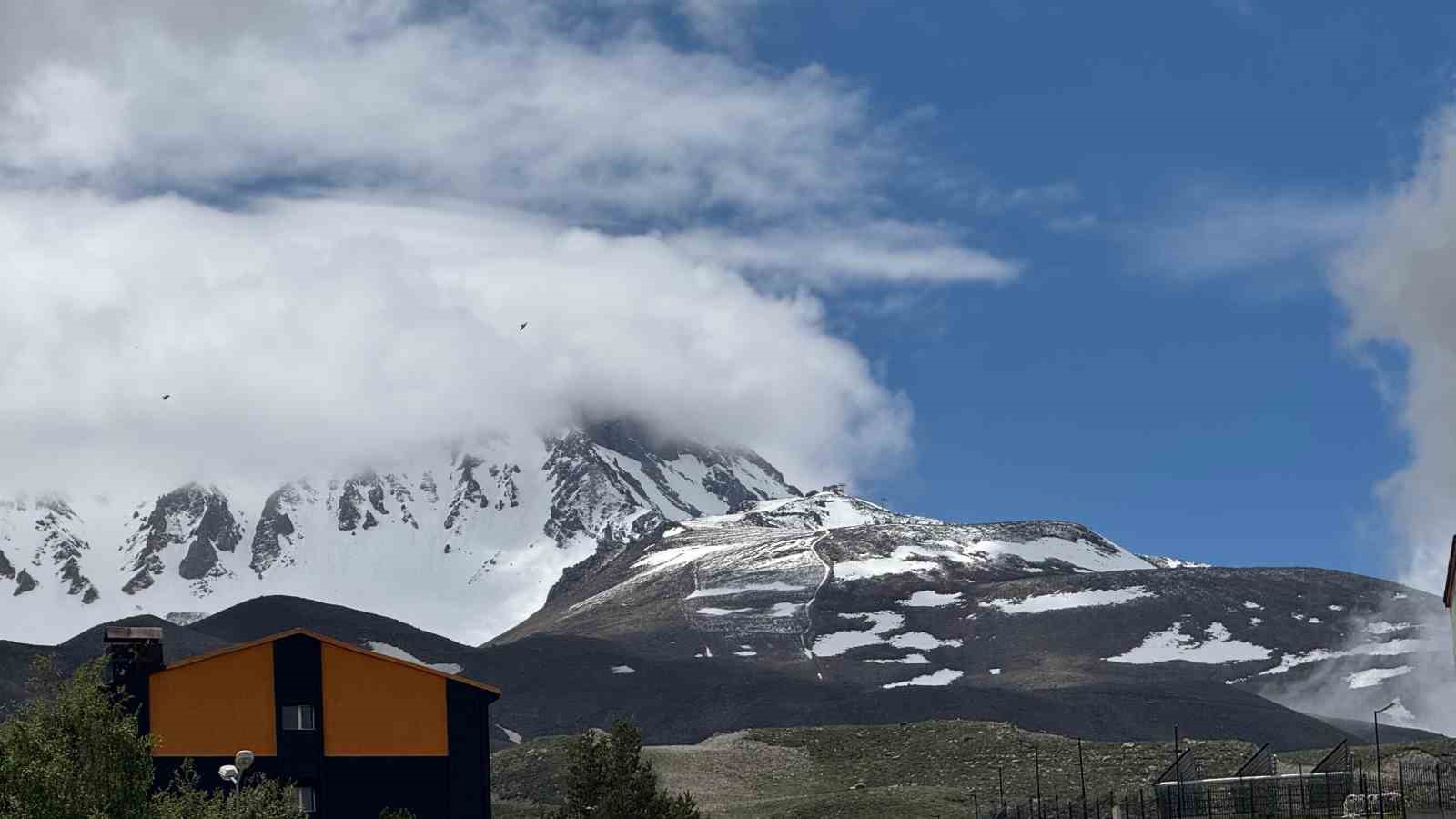 Erciyes&rsquo;te g&ouml;rsel ş&ouml;len
