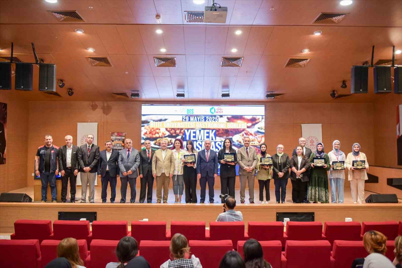 Çorum’da Türk Mutfağı Haftası gastronomi yarışmasıyla kutlandı