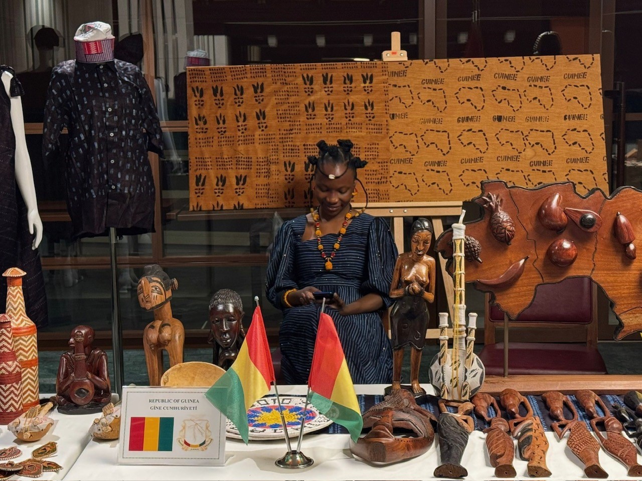 Afrika Kültürü, Millet Kütüphanesi’nde ziyaretçilerle buluşuyor