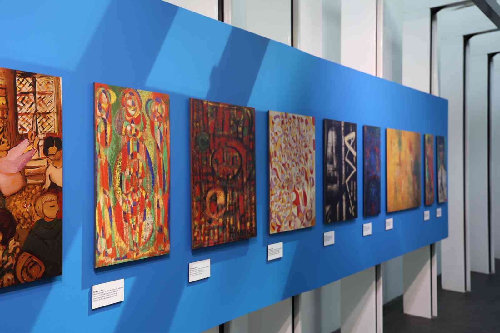 Fahrelnissa Zeid’in özel eseri İstanbul Havalimanı’nda sergilendi