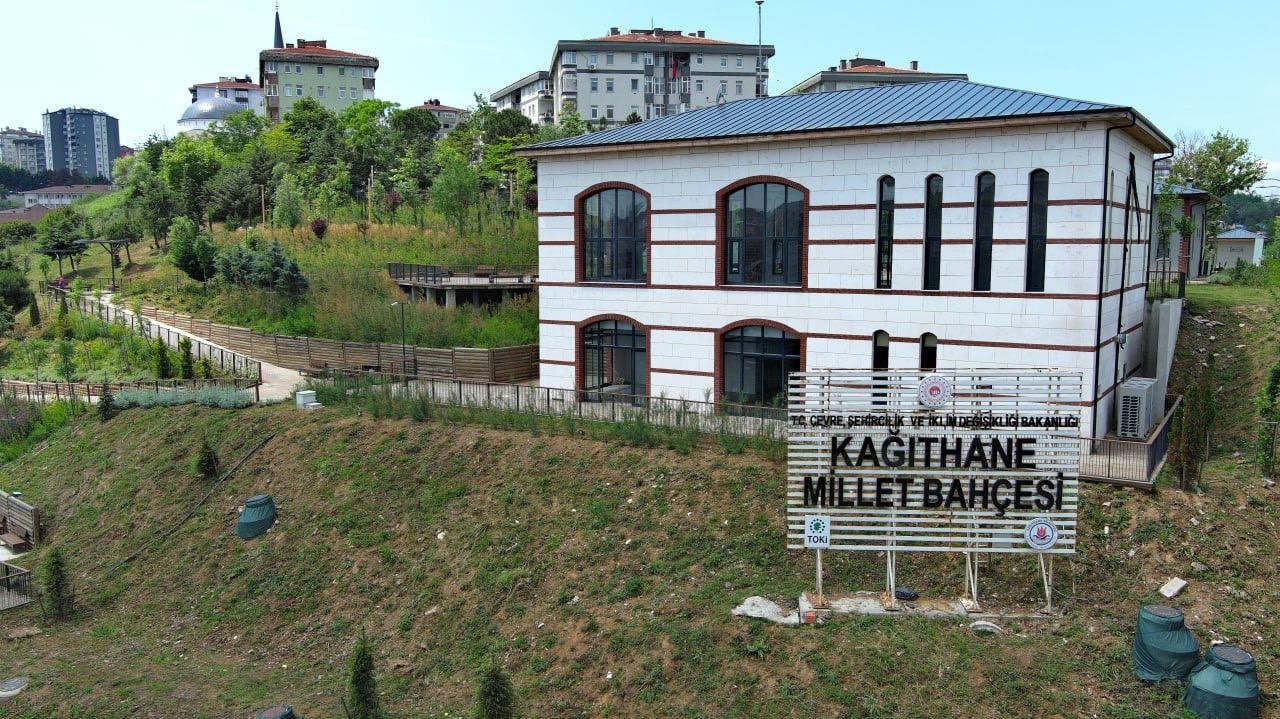 Kağıthane Millet Bahçesi ve Tabiat Parkı hizmete açıldı