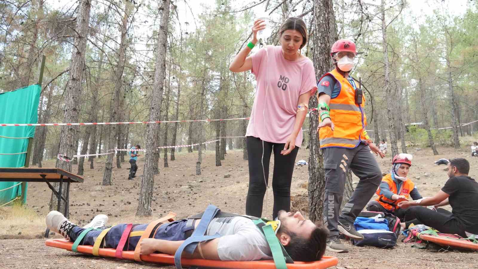 UMKE’den nefes kesen tatbikat