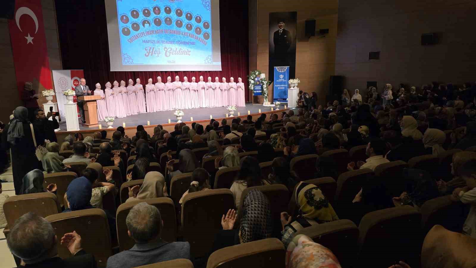 Karab&uuml;k&rsquo;te "&Ouml;rg&uuml;n Eğitimle Birlikte Hafızlık Projesi" ilk meyvelerini verdi
