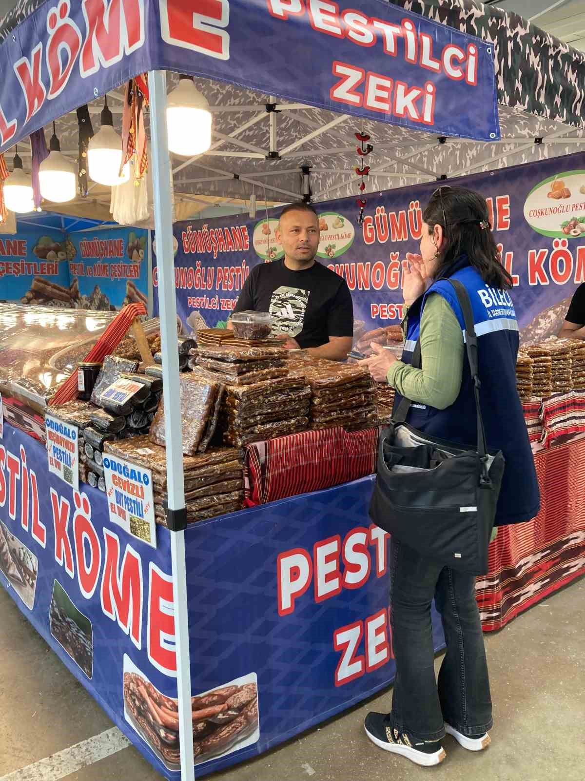 Festivalde a&ccedil;ıkta satılan &uuml;r&uuml;nlerle ilgili İl Tarım ve Orman M&uuml;d&uuml;rl&uuml;ğ&uuml; harekete ge&ccedil;ti
