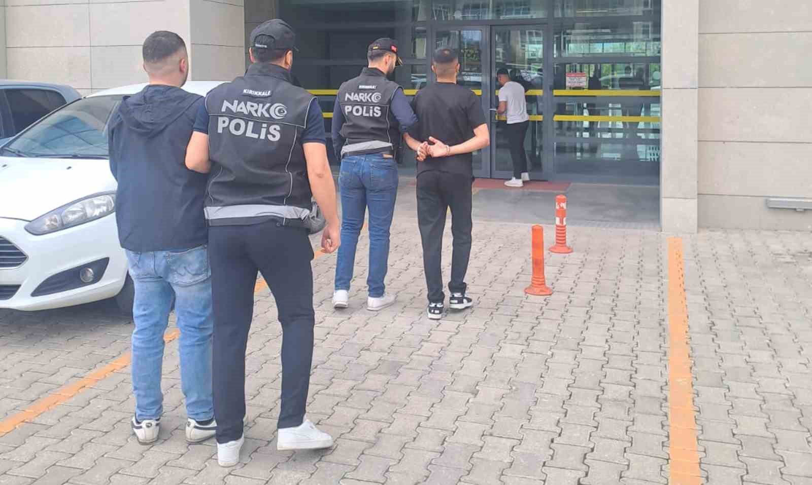 Kırıkkale’de uyuşturucu operasyonu: 2 tutuklama