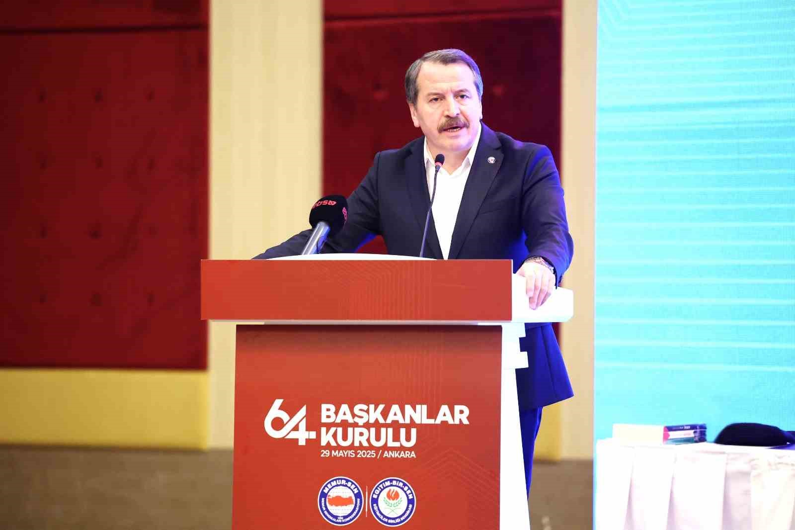 Eğitim-Bir-Sen 64. Başkanlar Kurulu Toplantısı Sonu&ccedil; Bildirgesi yayımlandı
