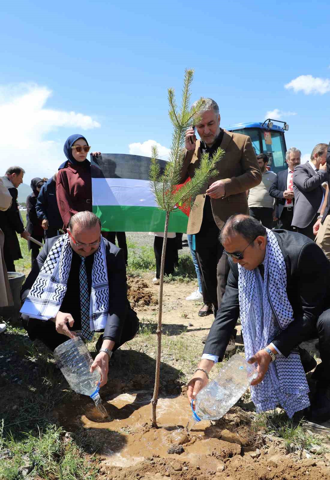 Gazze hatıra ormanında umut yeşerecek
