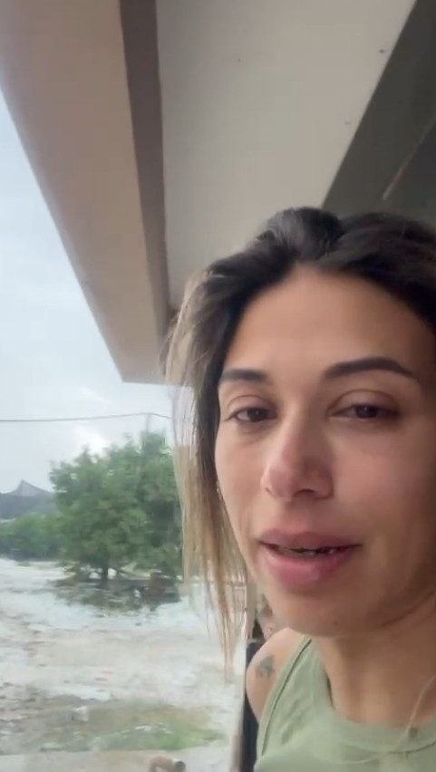 Dolunun mahsulüne verdiği zararı görünce gözyaşlarına engel olamamıştı, o anları anlattı