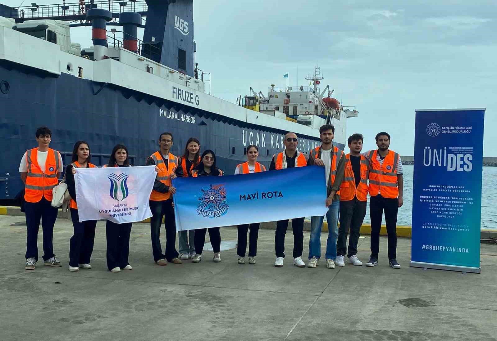 Denizcilik alanındaki tarihi gelişmeleri yerinde g&ouml;zlemlediler
