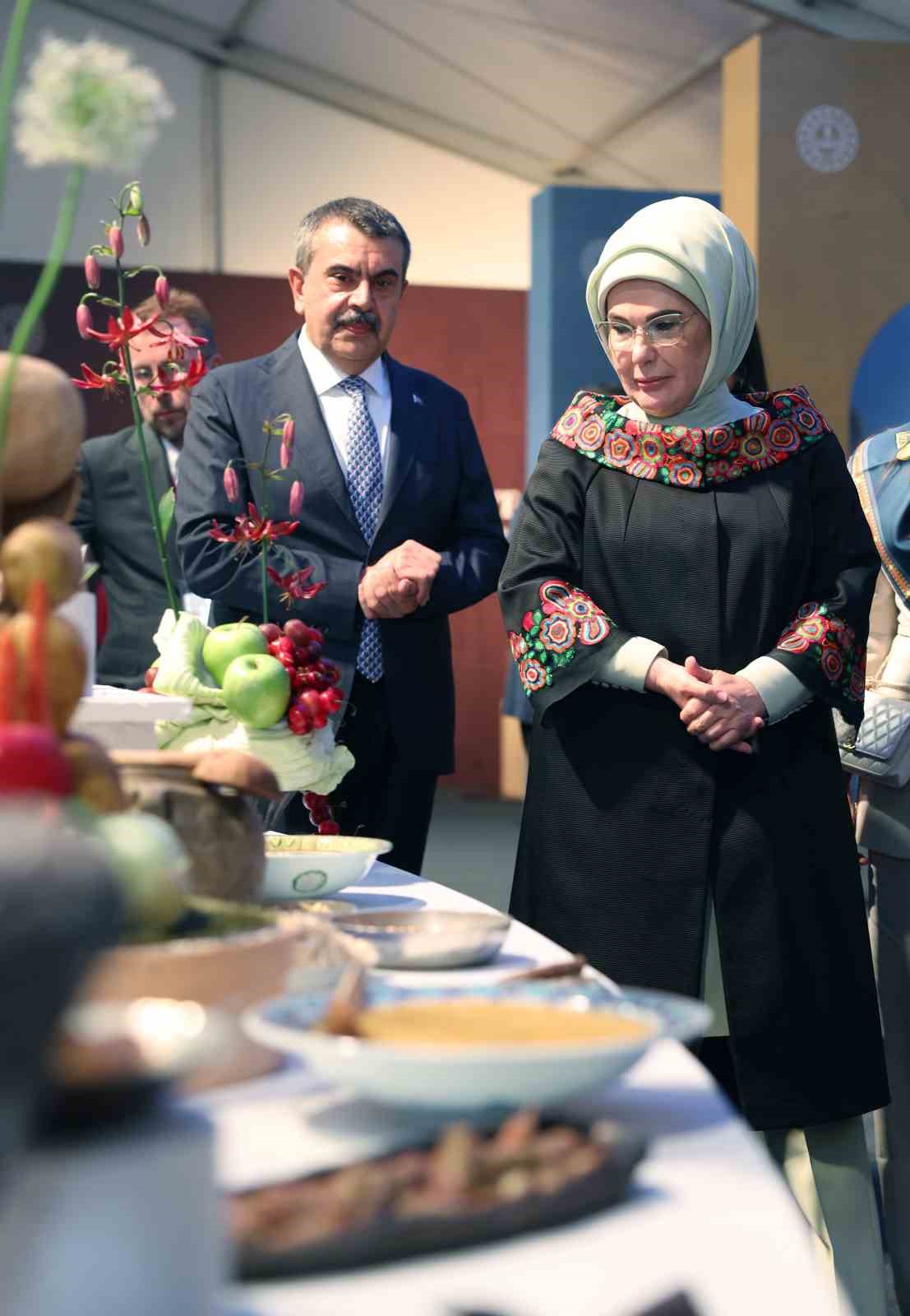 Emine Erdoğan, T&uuml;rkiye Gastronomi Liseleri Tanıtım Programı&rsquo;na katıldı

