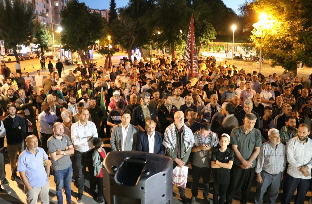 Gaziantep’te "Gazze İçin Küresel Öfke Günü" programı düzenlendi