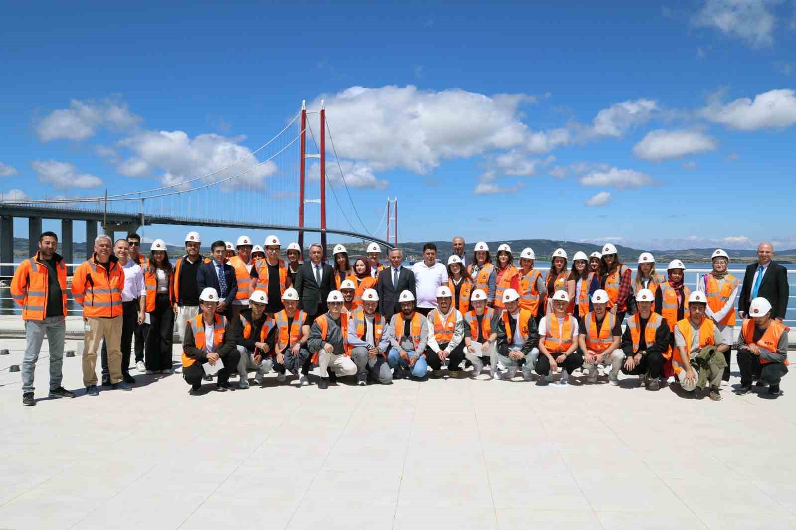 Türkiye’nin mega projesi genç mühendis adaylarına ilham verdi