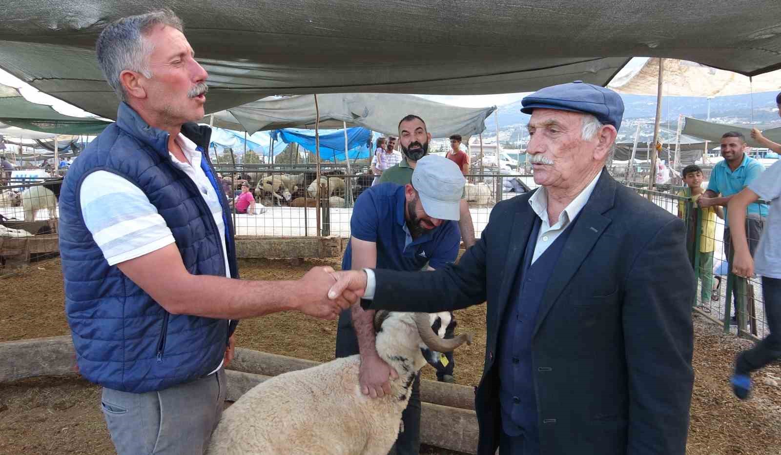 Bayram yaklaştı, kurban pazarında kıran kırana pazarlık başladı