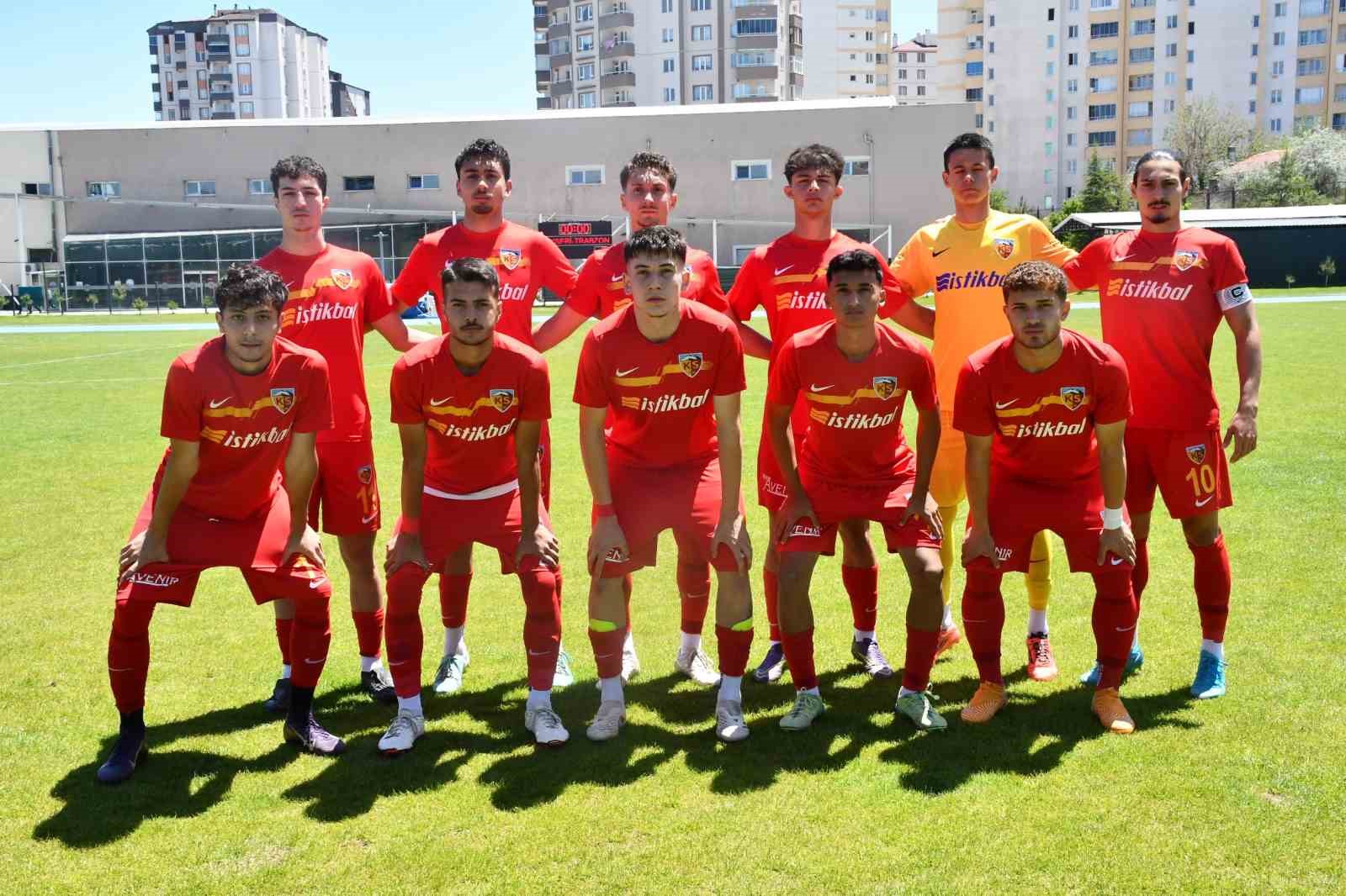 Kayserispor U19, ligi 48 puanla tamamladı
