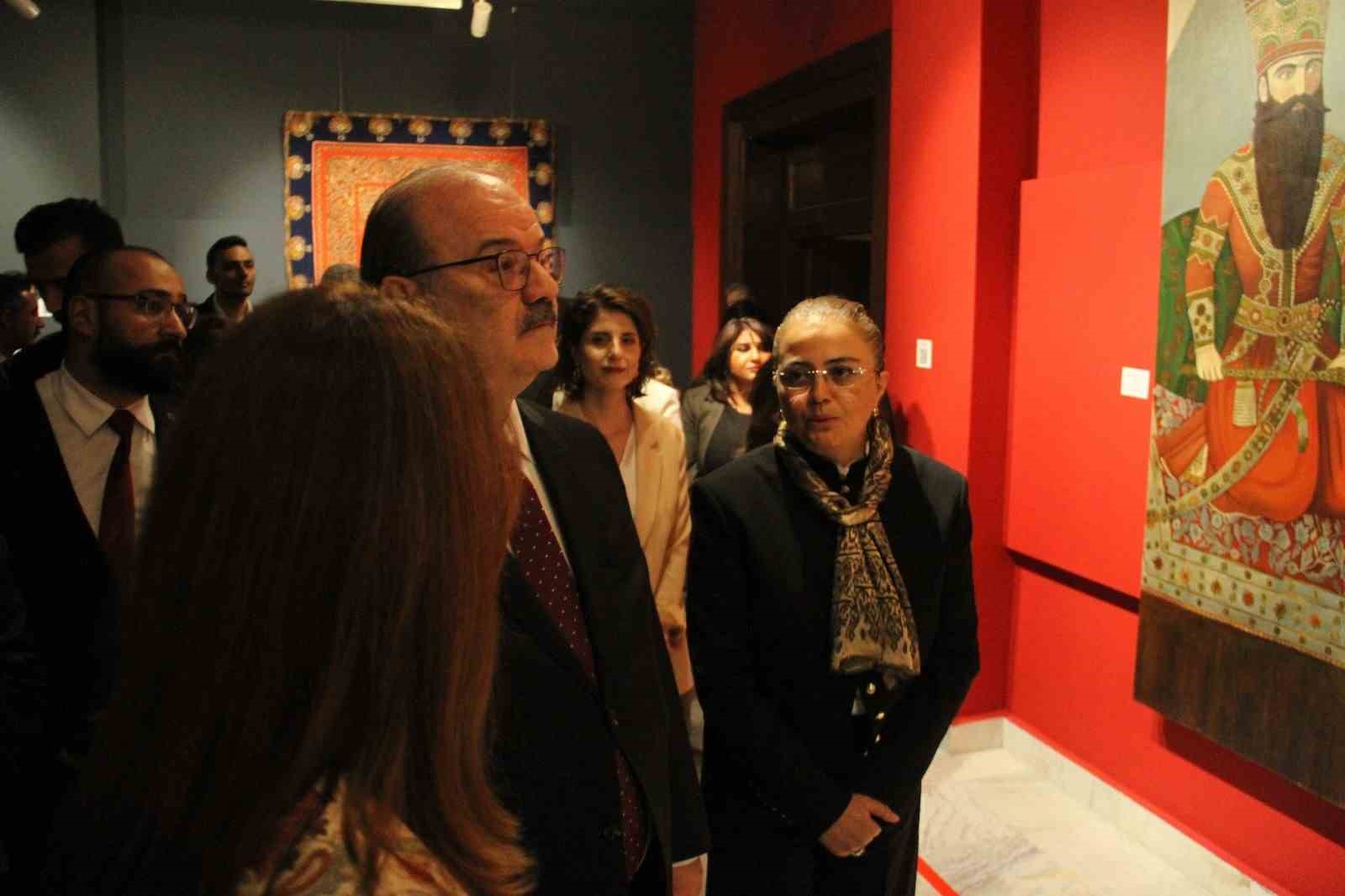 19. yüzyıl ressamlarından Azerbaycanlı İrevani’nin eserleri Ankara’da sergilendi