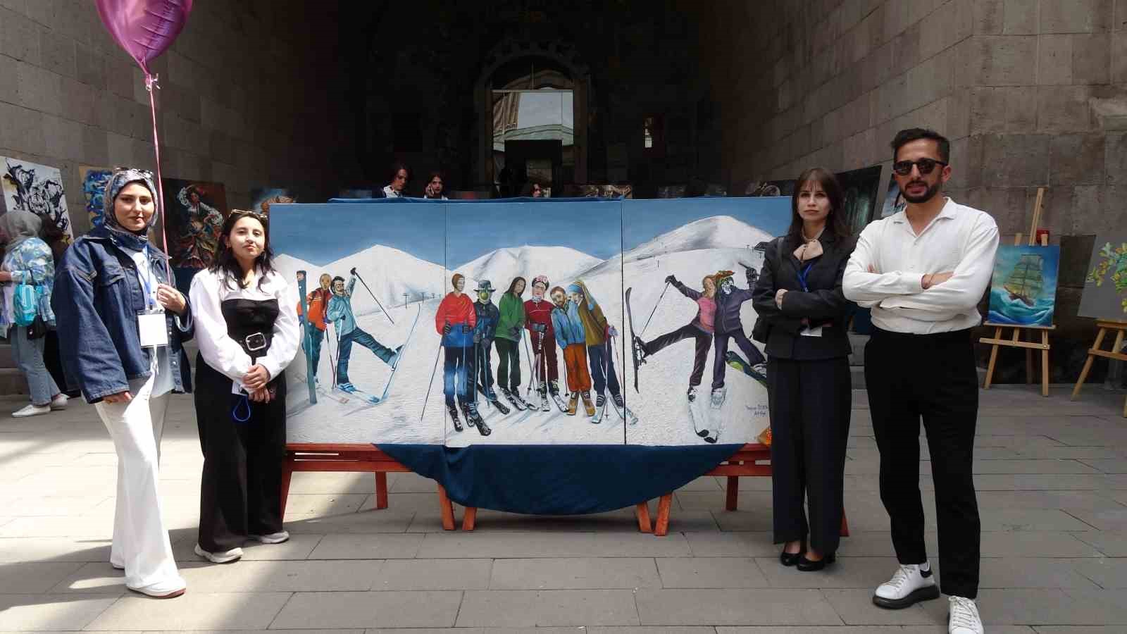 Sanat ikonları Palandöken’de buluştu