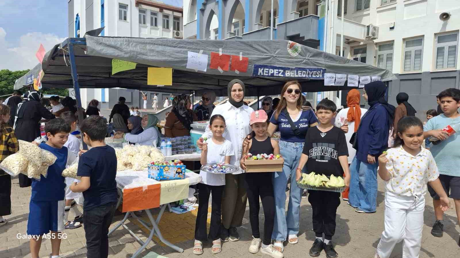 Kepez’de öğrencilerden anlamlı etkinlik