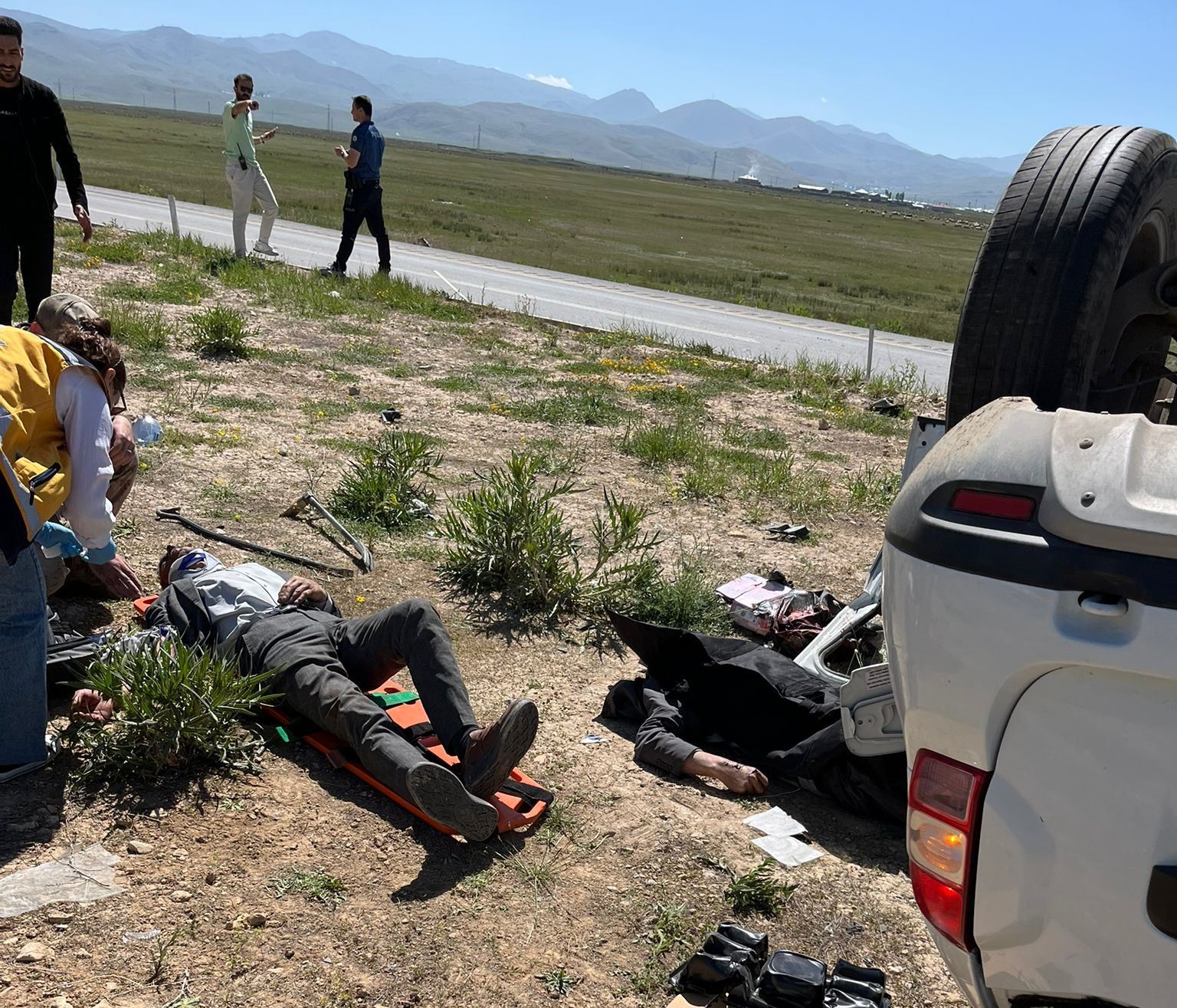 Van'da kaza sonucu 4 kişi hayatını kaybetti, 2 kişi yaralandı.