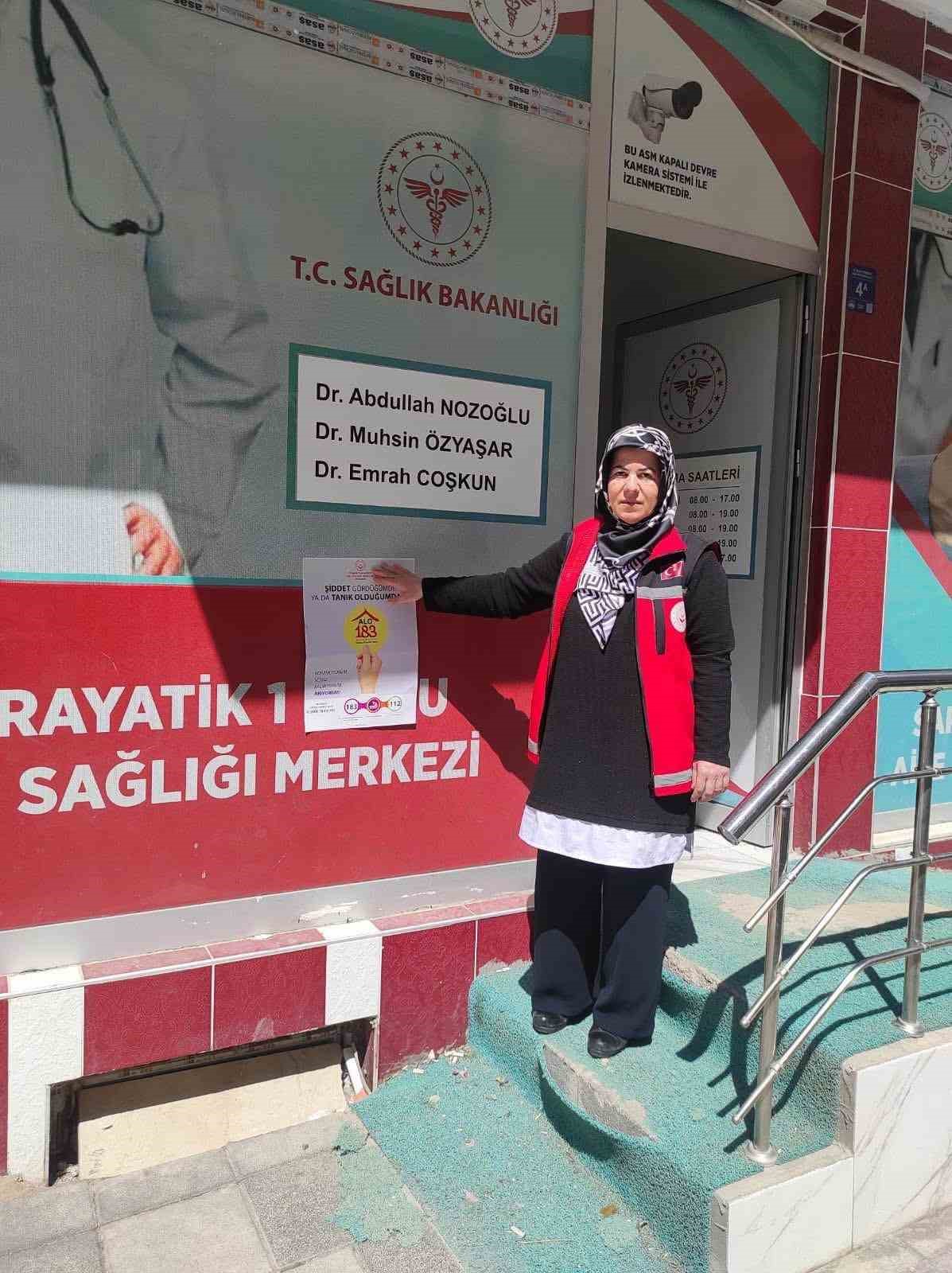Elazığ’da kadına yönelik şiddetle mücadele çalışmaları
