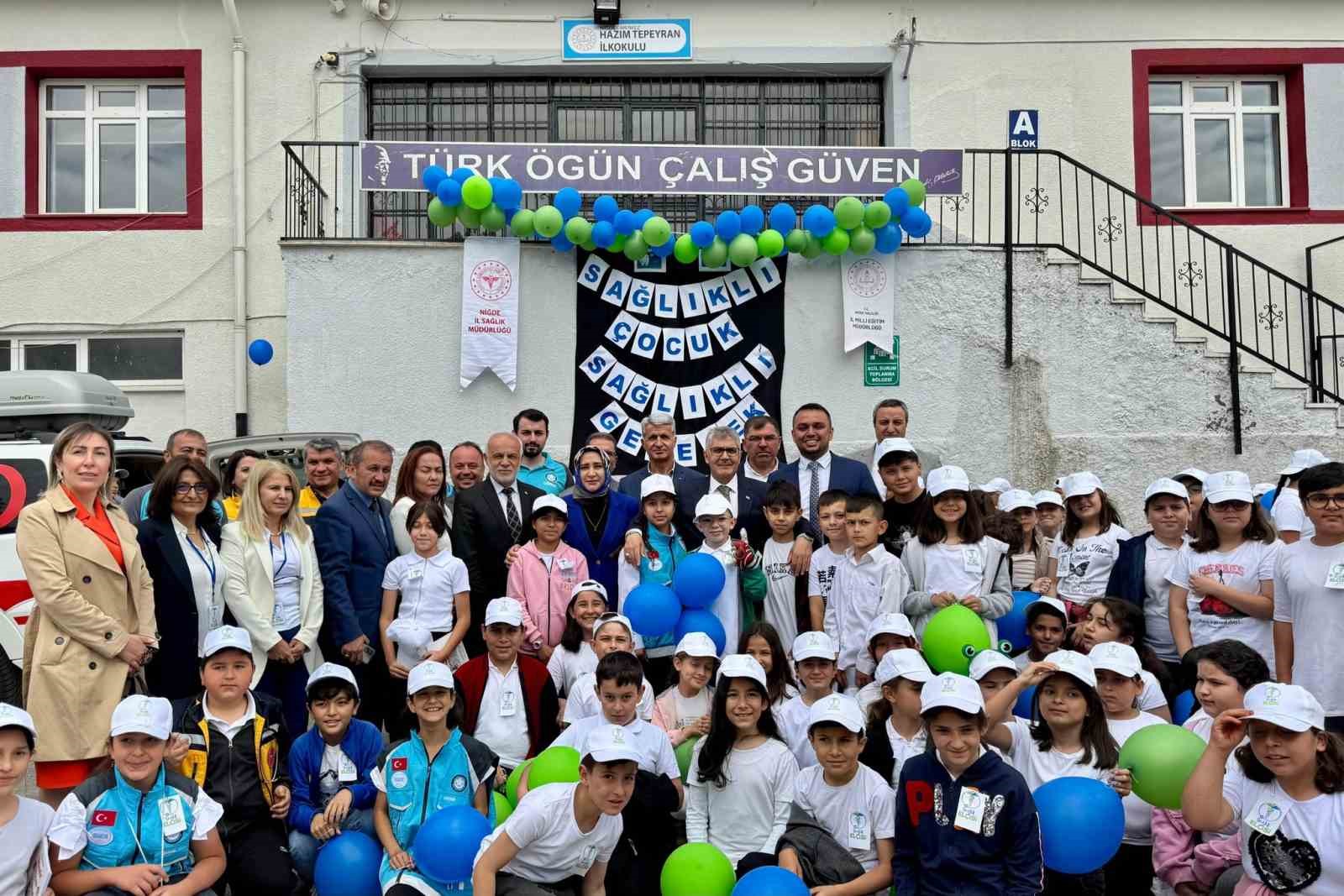 ’Sağlıklı Çocuk, Sağlıklı Gelecek’ projesi Niğde’de hayata geçti