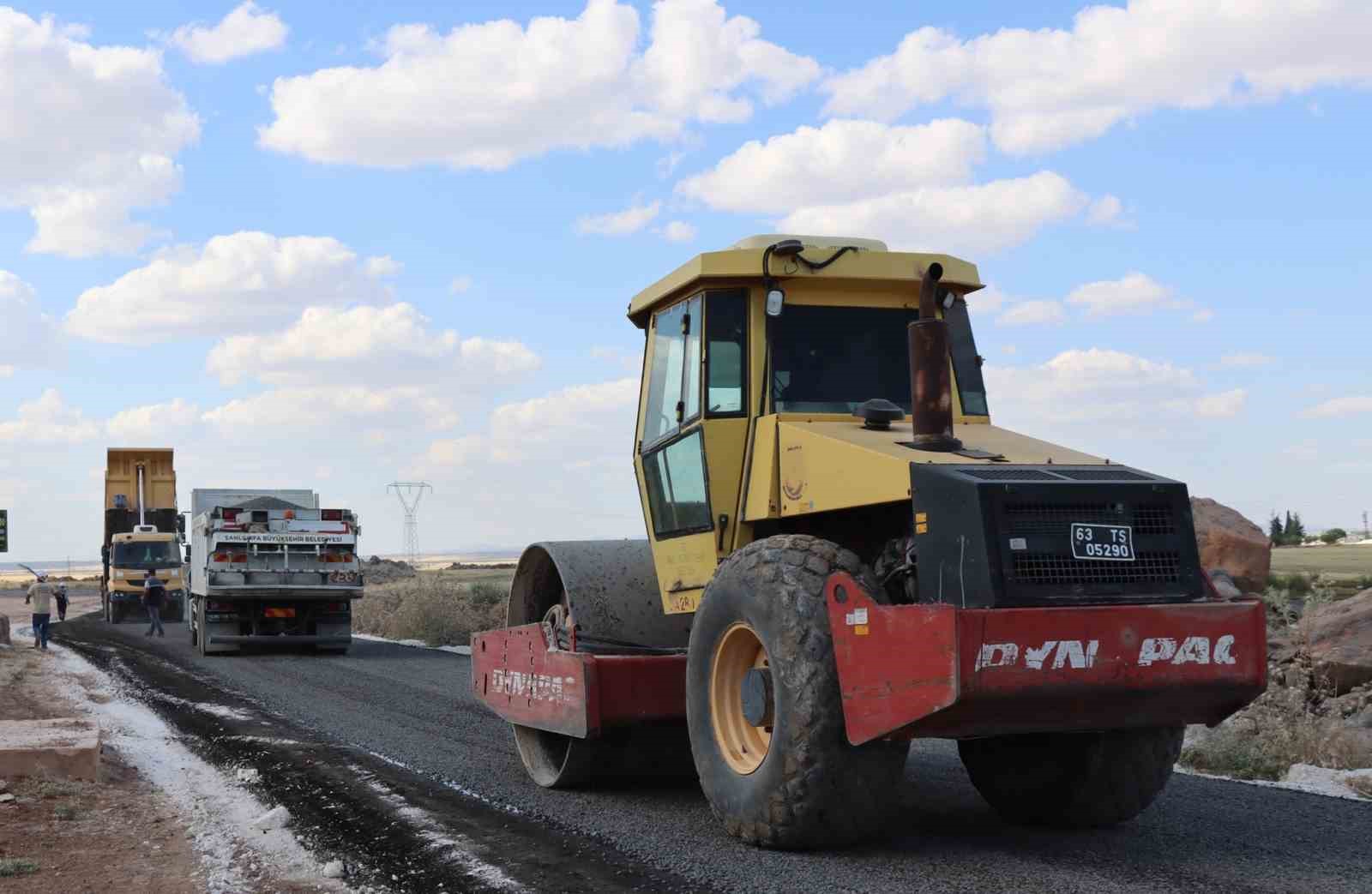 Şanlıurfa’da Sulutepe Göleti Mesire Alanı Yolu yenilendi