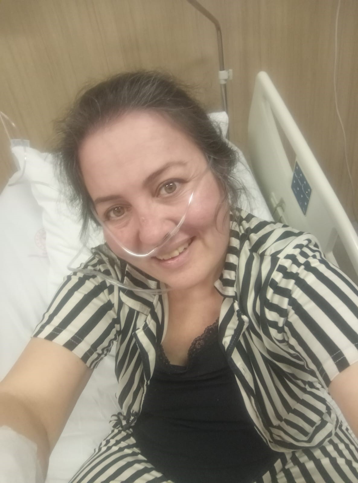 Akciğer nakli olan 41 yaşındaki kadın sağlığına kavuştu
