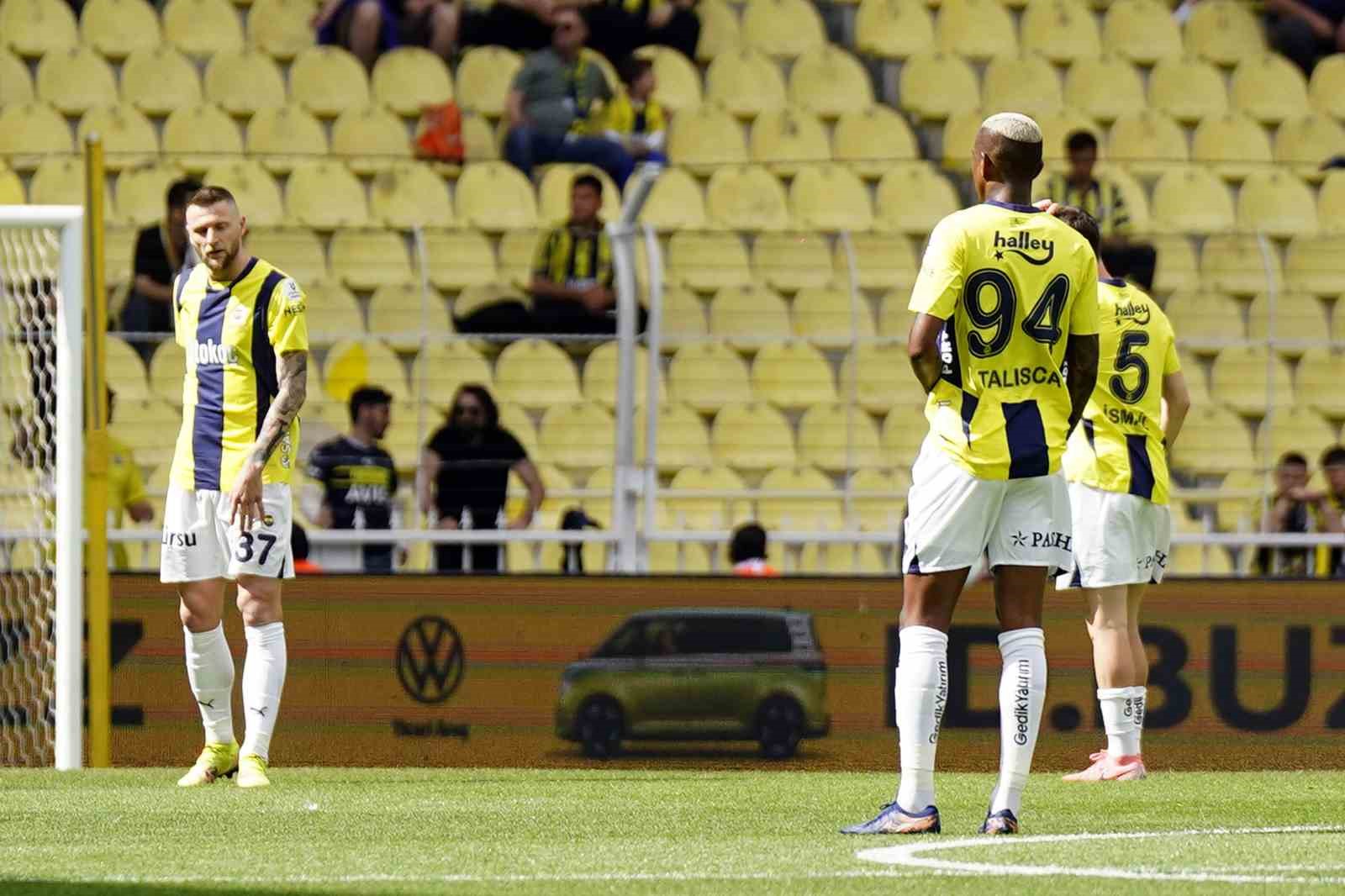 Trendyol S&uuml;per Lig: Fenerbah&ccedil;e: 0 - Konyaspor: 1 (Ma&ccedil; devam ediyor)

