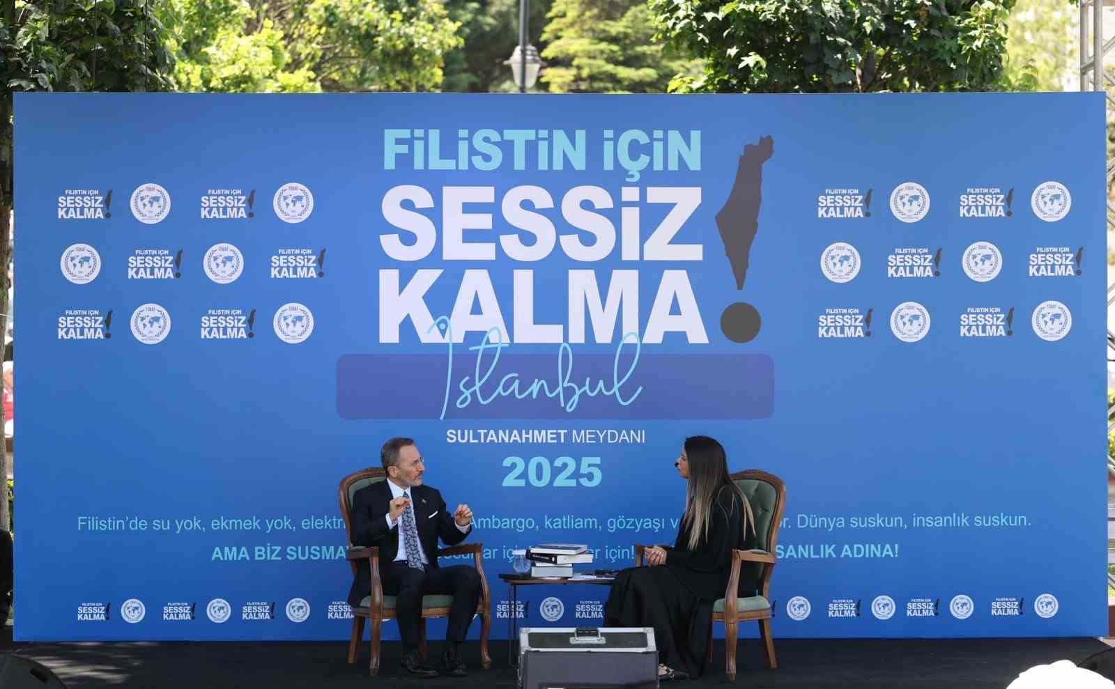 Cumhurbaşkanlığı İletişim Başkanı Fahrettin Altun: "Suriye nasıl özgürleştiyse Allah’ın izniyle Filistin’de öyle özgürleşecek"
