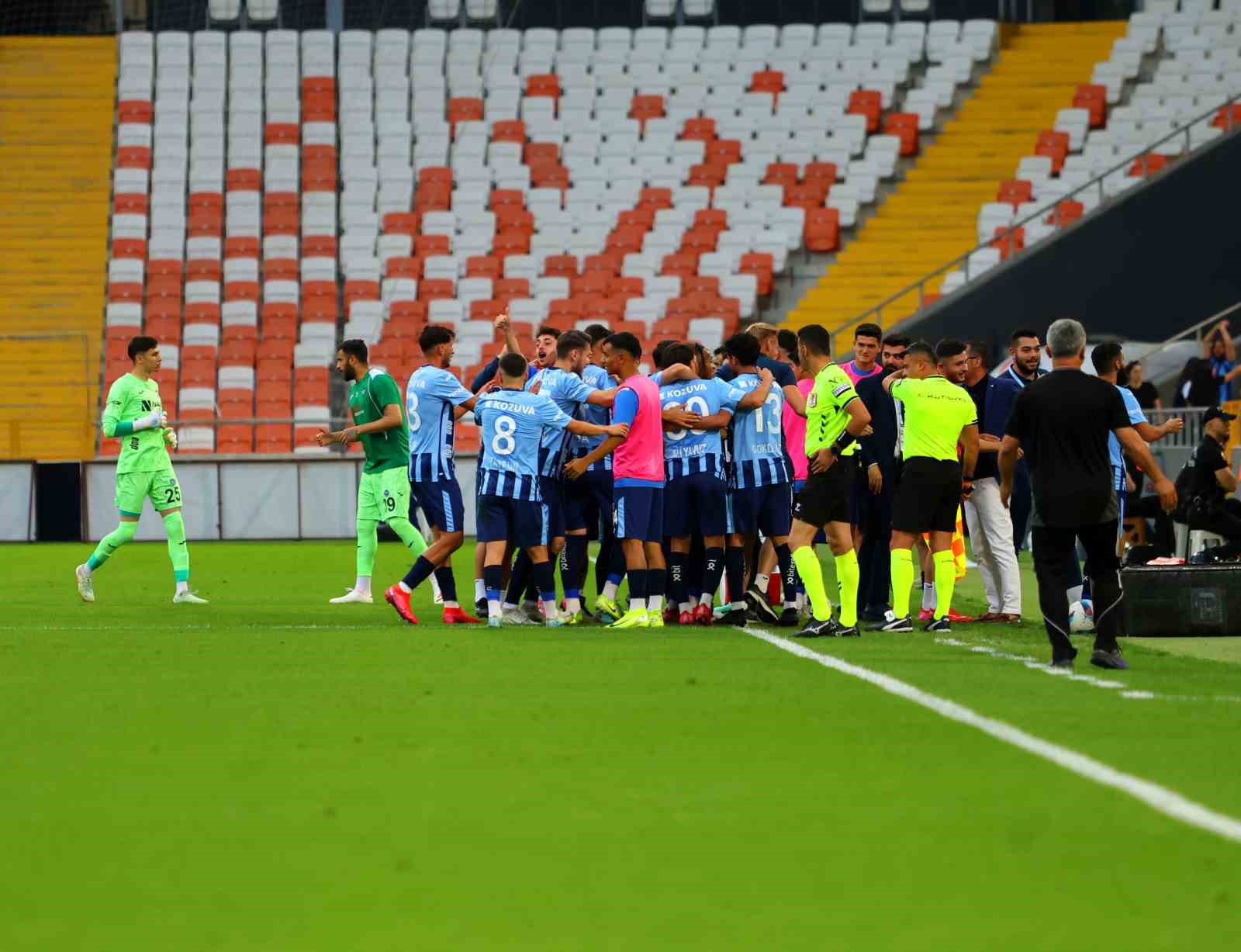 Trendyol S&uuml;per Lig: Adana Demirspor: 1 - Gaziantep FK: 0 (Ma&ccedil; devam ediyor)
