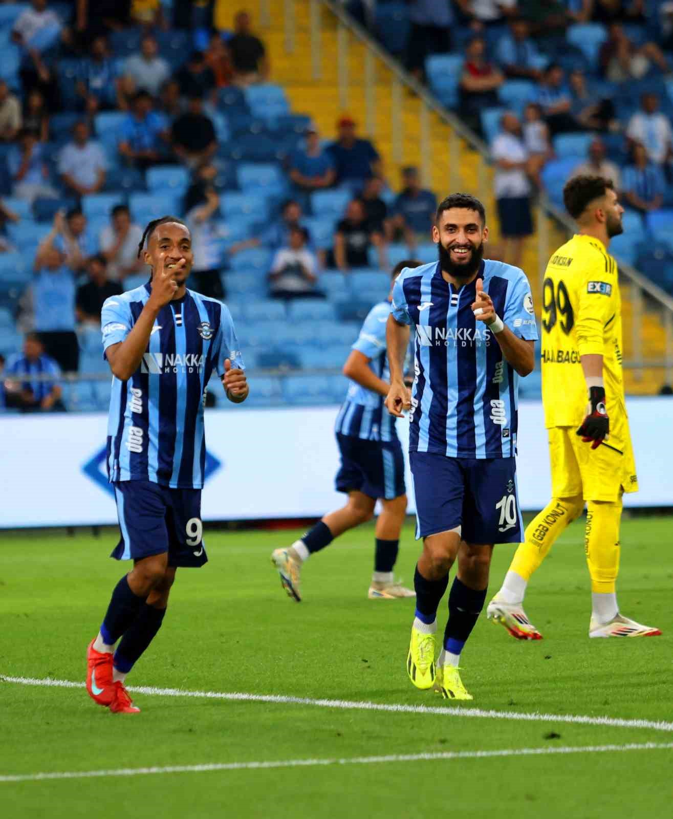 Trendyol S&uuml;per Lig: Adana Demirspor: 2 - Gaziantep FK: 1 (İlk yarı)
