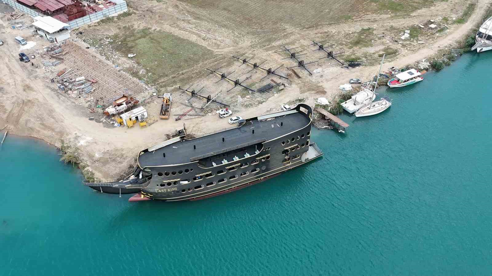 70 kişilik ekip 8 ayda yaptı, 800 ton çelik kullanılıp 300 milyon TL’ye mal oldu