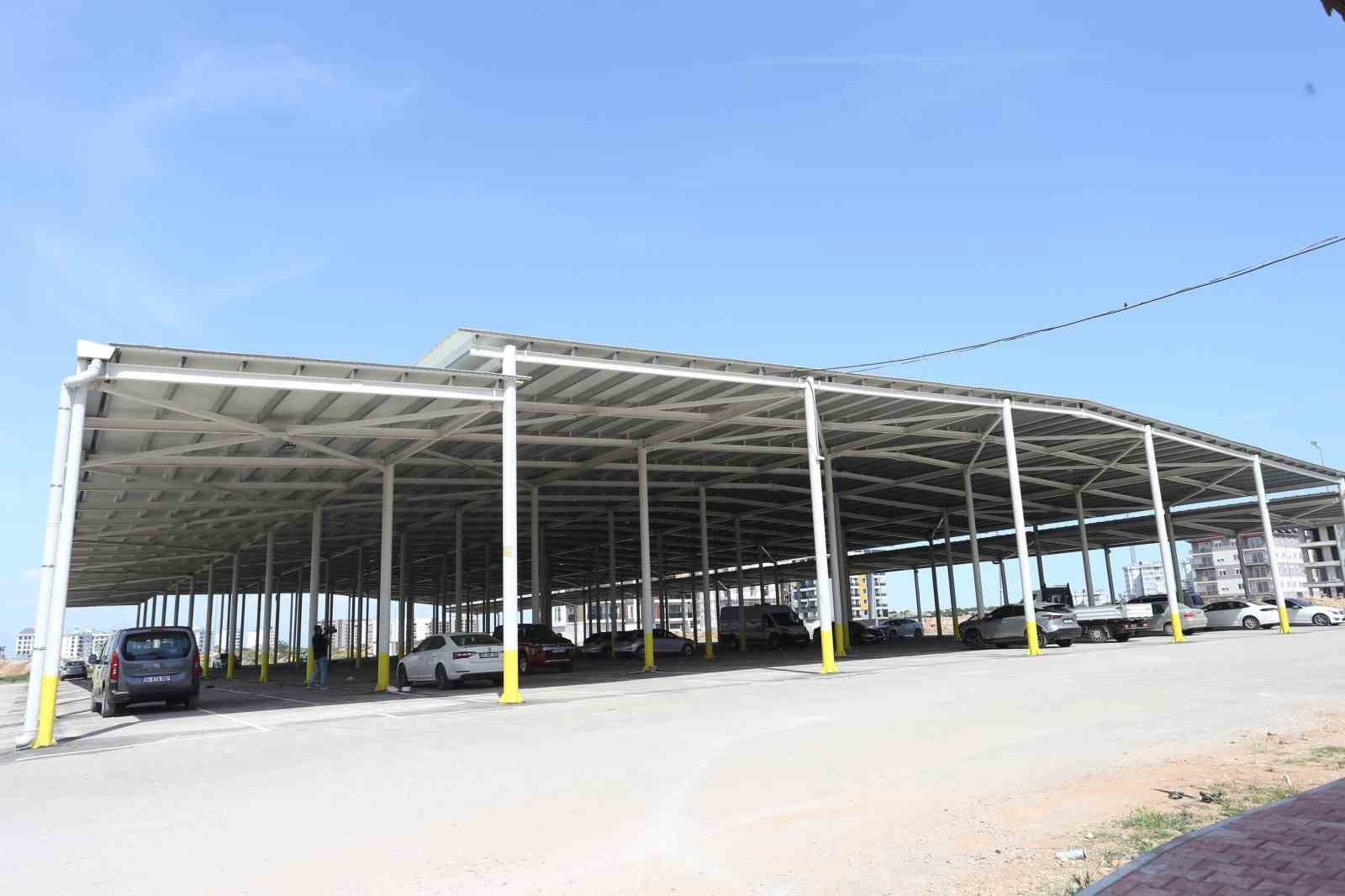 Çankaya Mahallesi’ne ilk kapalı pazar açılış için gün sayılıyor