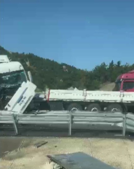 Kahramanmaraş&rsquo;ta tır kazası: 1 yaralı
