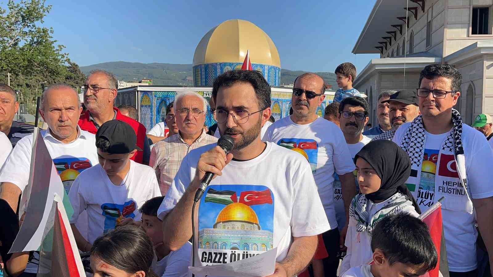 Osmaniye&rsquo;de pedallar Gazze&rsquo;ye destek i&ccedil;in &ccedil;evrildi
