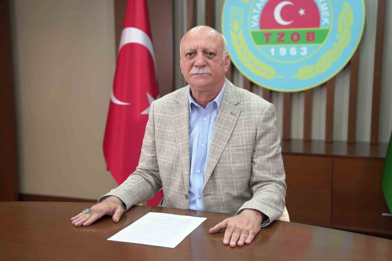 TZOB Başkanı Bayraktar: "Fiyatı en fazla düşen ürün hem markette hem üreticide sivri biber oldu"