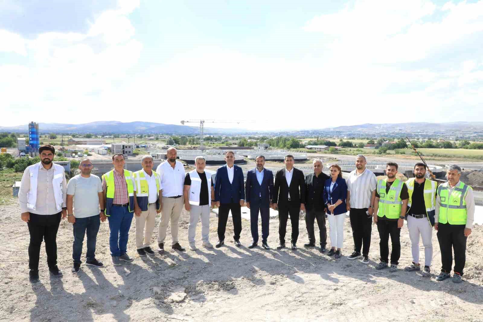 Başkan Şerifoğulları, İleri Biyolojik Atık Su Arıtma Tesisi’nde incelemelerde bulundu