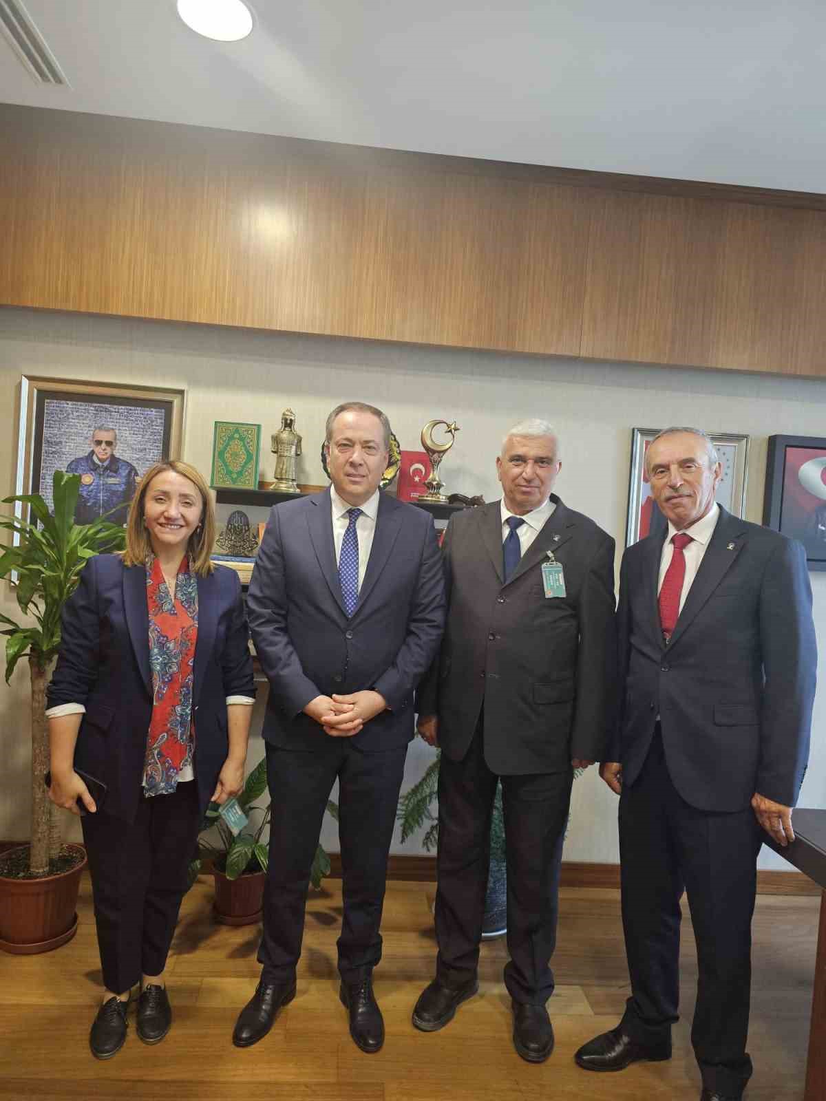 Başkan Zekiye Tekin&rsquo;den, Ankara&rsquo;da tarım odaklı temaslar
