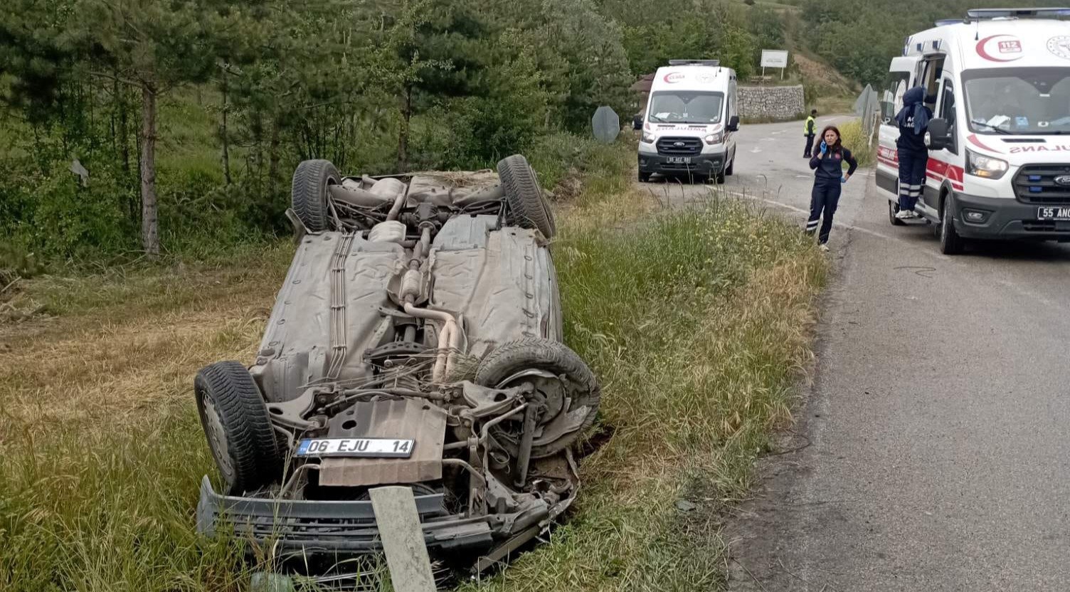 Samsun’da trafik kazası: 7 yaralı