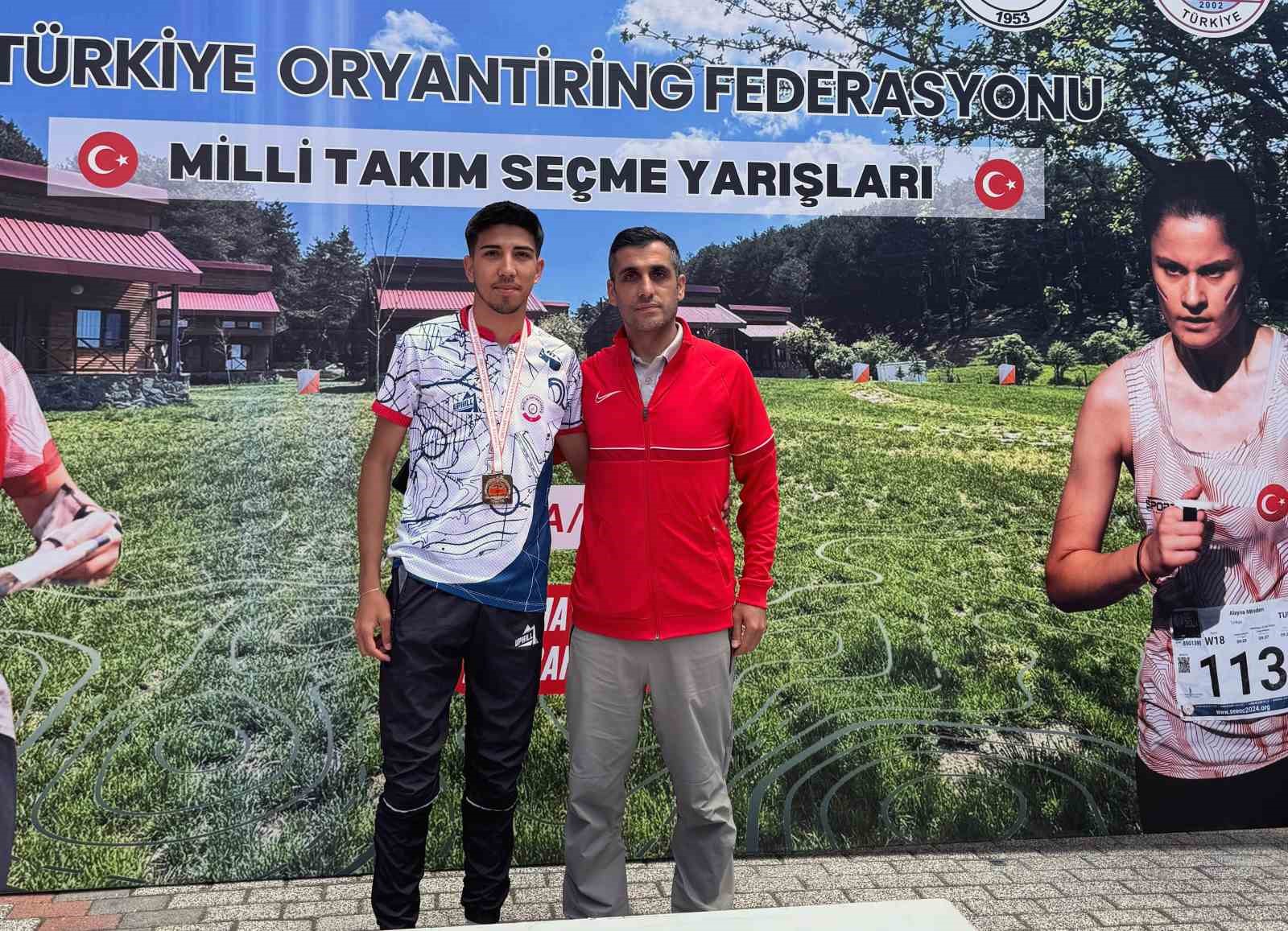 Oryantiring’de Muğla’nın ilk milli gururu