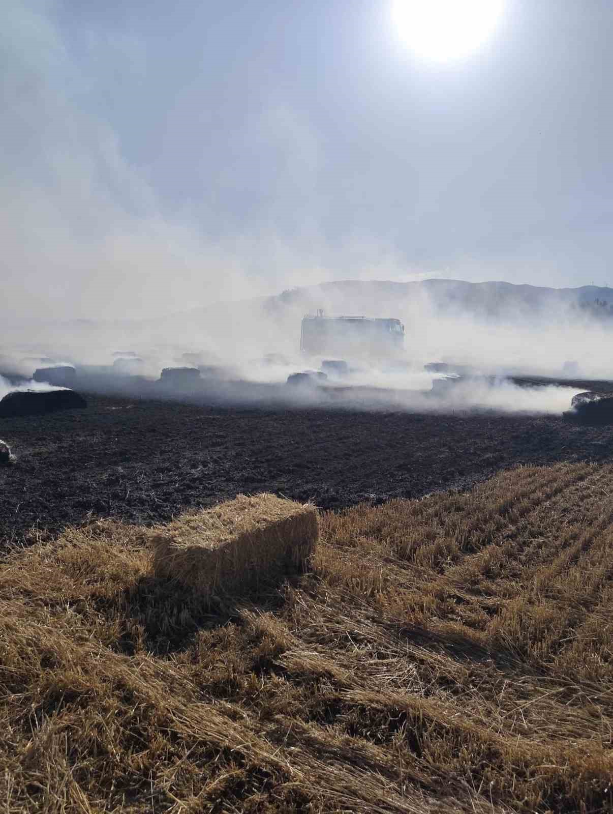 Antakya&rsquo;da saman balyaları yandı
